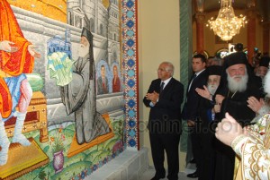 الرئيس اليونانى- ومحافظ القاهرة يفتتحان- تجديد دير -مارجرجس والمتحف الجديد (11)