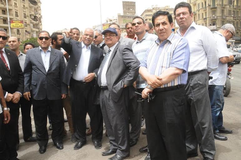 محافظ القاهرة يتفقد أعمال تطوير نفق شبرا وميدان التحرير 1