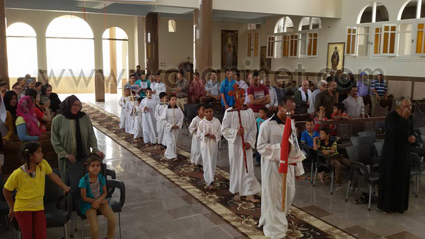 الوادى الجديد ,انبا  بقطر ,كنيسة الشهيد العظيم مار مينا بقرية ابو نص (7)