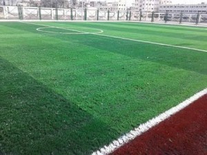 انشاء ملعب رياضي لشباب ميت أبوغالب بدمياط1