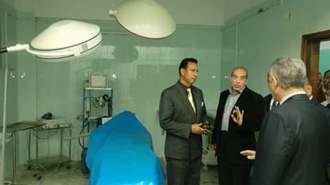 إفتتاح مستشفى وعيادات المعلمين ببورسعيد 1