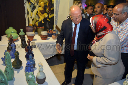 وزير الثقافة يفتتح المهرجان الدولى للطبول والفنون التراثية (1)