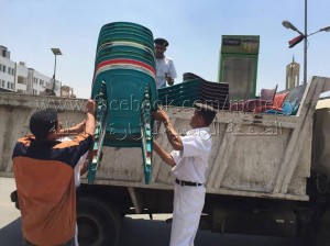 حملات أمنية لضبط وإزالة الإشغالات الإدارية بالشوارع القاهرة1