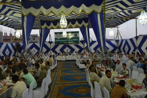 محافظ البحيرة يشارك في حفل إفطار 1000 صائم7