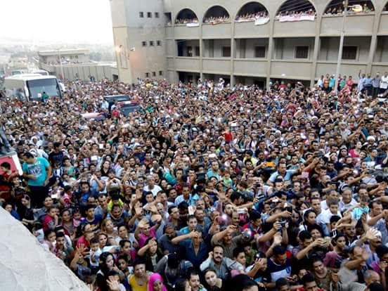 5 مليون شخص في احتفالات العذراء بجبل أسيوط 2