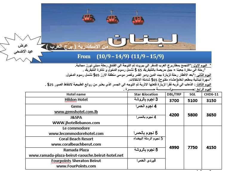 final prices from borg elarab