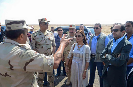 تفاصيل زيارة وزيرة التعاون الدولى لمحافظة شمال سيناء (3)