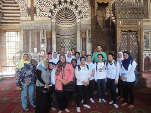 زيارة طلاب مدرسة مصر الجديدة لمعالم القاهرة الأثرية1