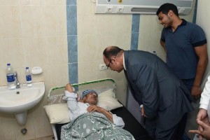 محافظ الإسكندرية يقوم بزيارة مفاجئة لمستشفى العامرية العام 5