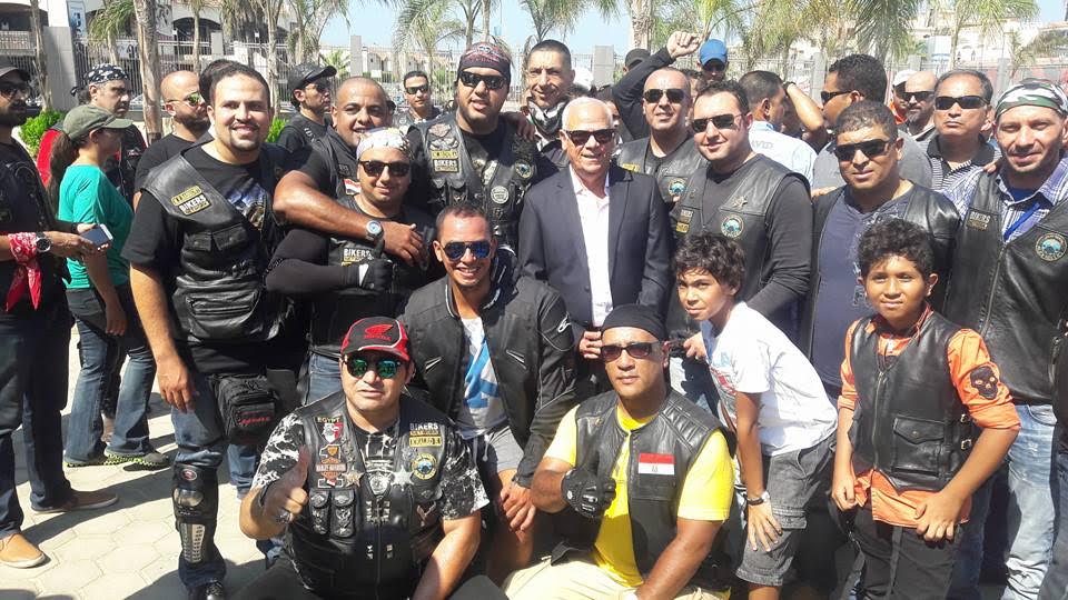 محافظة بورسعيد تستقبل  200 قائد للدراجات النارية دعما للسياحة (3)