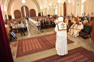 البابا تواضروس يدشين مذبح كنيسة السيدة العذراء مريم بالمقطم 6