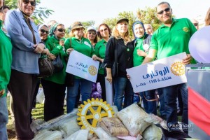 روتاري مصر تُطلق قافلة عطاء بقرى الفيوم 6