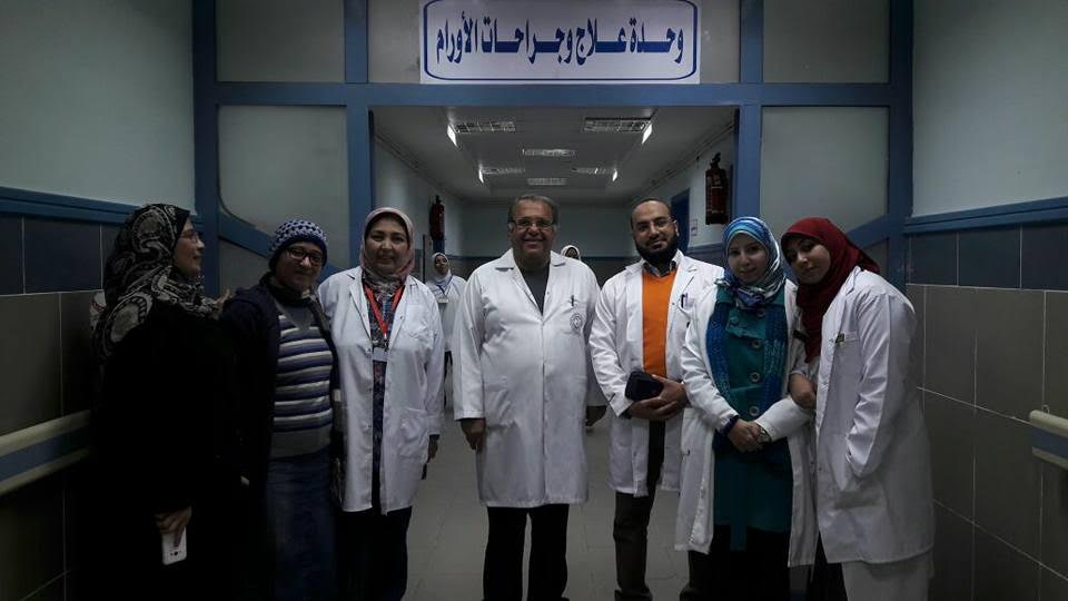 التشغيل التجريبى لوحدة علاج و جراحات الأورام بمستشفى بورسعيد العام 