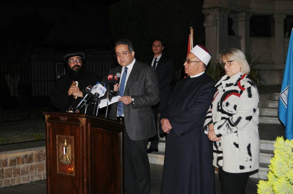 افتتاح معرض "مصر مهد الأديان" بالمتحف المصري  (5)