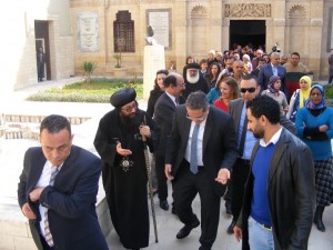 إفتتاح معرض شهداء مصر بالمتحف القبطى