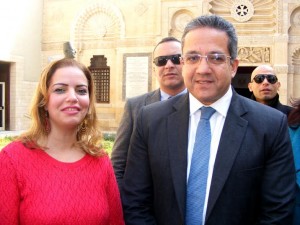 إفتتاح معرض شهداء مصر بالمتحف القبطى4