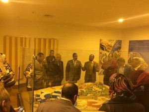 متحف النيل يستقبل كبار الشخصيات على هامش المؤتمر الاقتصادي لجامعة أسوان1
