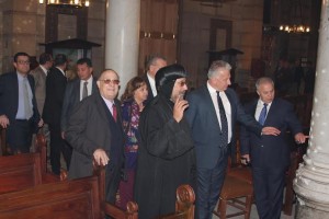 نائب رئيس وزراء المجر يزور الكنيسة البطرسي1