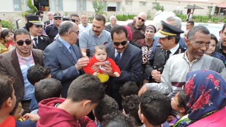 بالصور ..مدير أمن الإسكندرية يشارك في حفل للاطفال الأيتام بالنزهه