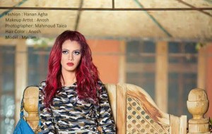 الرموش الكثيفة والأشقر الروزي موضة مكياج و ألوان شعر 20171